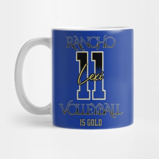 Lexi #11 Rancho VB (15 Gold) - Blue Mug